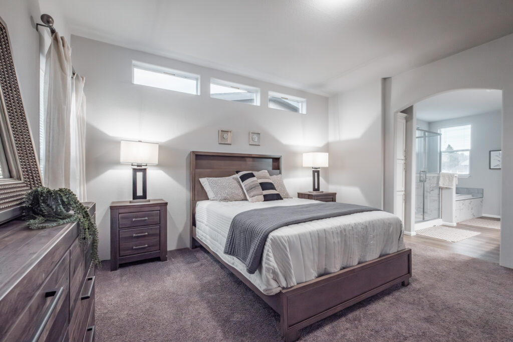 manufactured home primary bedroom